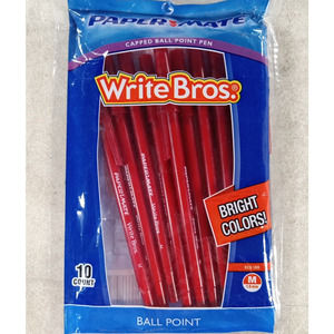 Ball Point Pens 10 Medium Point Red